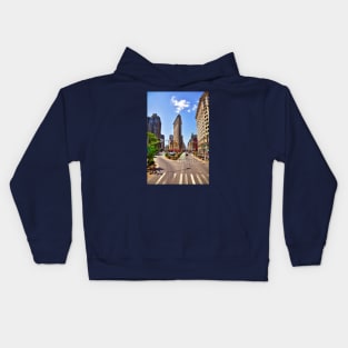 Flatiron Building New York City Kids Hoodie